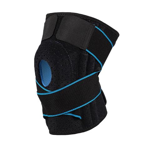 Knee Brace With Side Stabilizers & Patella Gel Pads, Adjustable ...