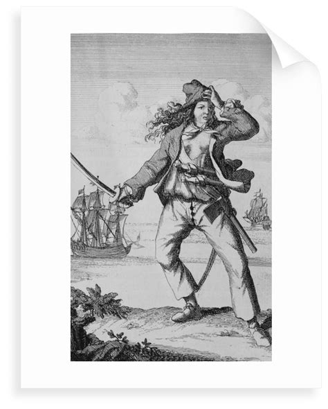 Mary Read, female pirate posters & prints by F. Wentworth