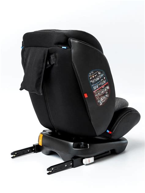 Автокресло детское AMAROBABY ST-3, Isofix класс D, группа 0+/1/2/3 (серый)