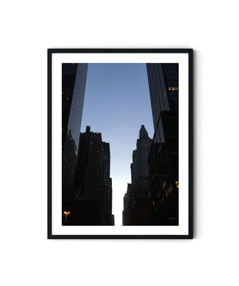 Skyscraper Poster Modern Minimal Posterler