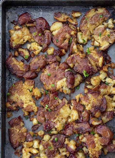 Garlic Cajun Smashed Potatoes I Am Homesteader