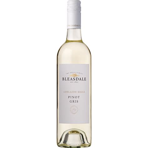 Buy Bleasdale Adelaide Hills Pinot Gris 750ml Paramount Liquor