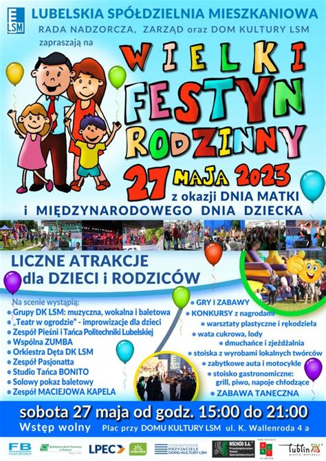 Wielki Festyn Rodzinny Z Okazji Dnia Matki I Dnia Dziecka Koziolek Pl