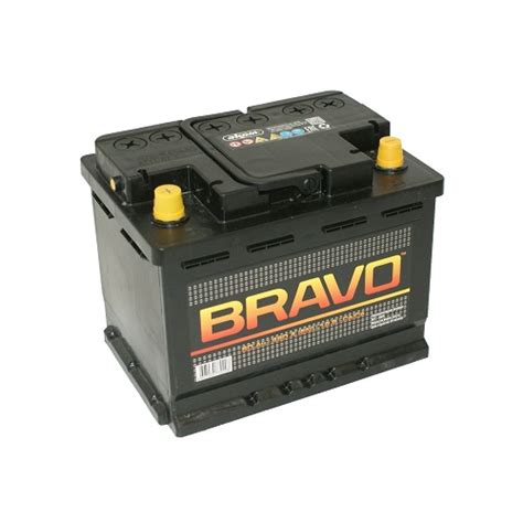 Автомобильный аккумулятор АКОМ BRAVO 60 А. Ч. прямая полярность - Центр-АКБ