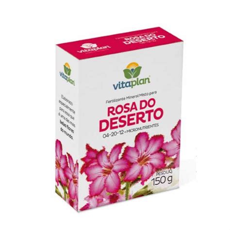 Fertilizante Mineral Misto Para Rosa Do Deserto Caixa