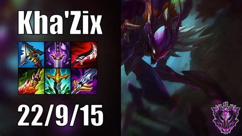 Kha Zix Vs Warwick Jungle Patch Euw Master Youtube