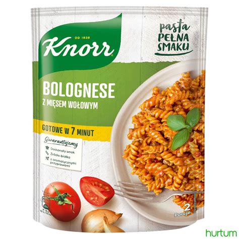 Knorr Makaron Bolognese Z Mi Sem Wo Owym G W Hurtum Pl