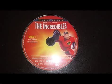 Opening To The Incredibles 2005 DVD YouTube