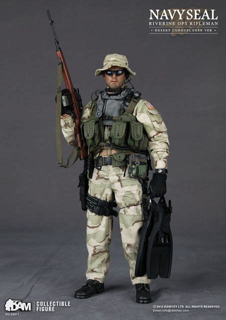 Toyhaven Preview DAM 1 6 US Navy SEAL Riverine Ops Rifleman Desert