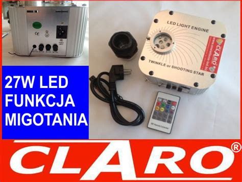 Generator Wiat A Led Rgb Kolorowy W Rf Migaj Ce Gwiazdy Claro Red