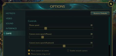 Best Mouse Settings For League Of Legends Leaguetips