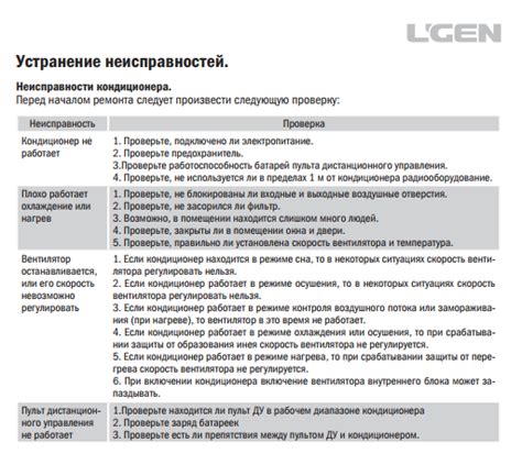 Кондиционеры и сплит-системы LGEN: отзывы, инструкции к пульту управления