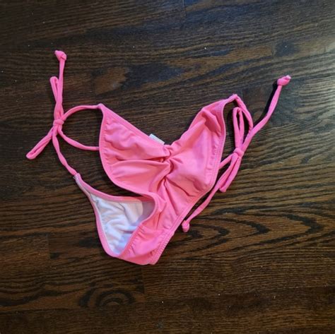 Swim Neon Pink Scrunch Butt Bikini Bottoms Poshmark