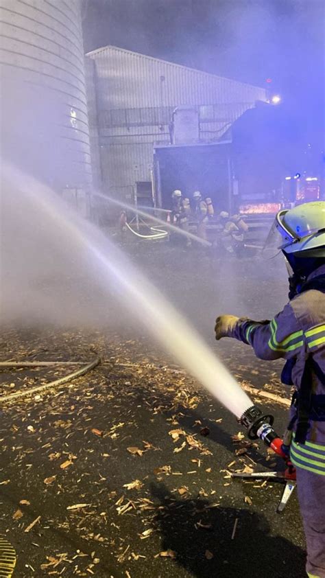 Silobrand sorgt für einen Übungsabend der anderen Art Freiwillige