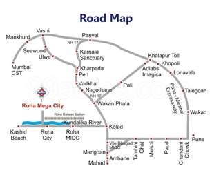 Roha Mega City Developers Roha Mega City Map - Roha Ashtami, Raigad ...