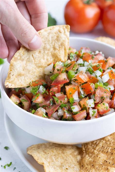 Homemade Pico De Gallo Recipe Evolving Table