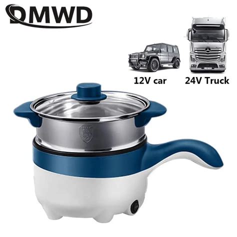 2l multicooker para o caminhão de carro 12v 24v antiaderente panela de