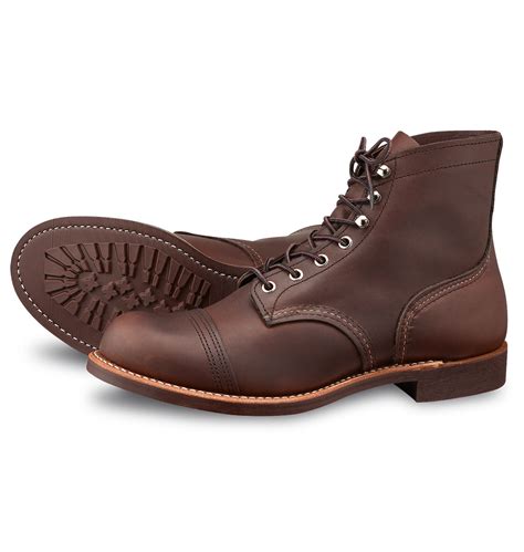 Red Wing Shoes 8111 Iron Ranger Amber Harness