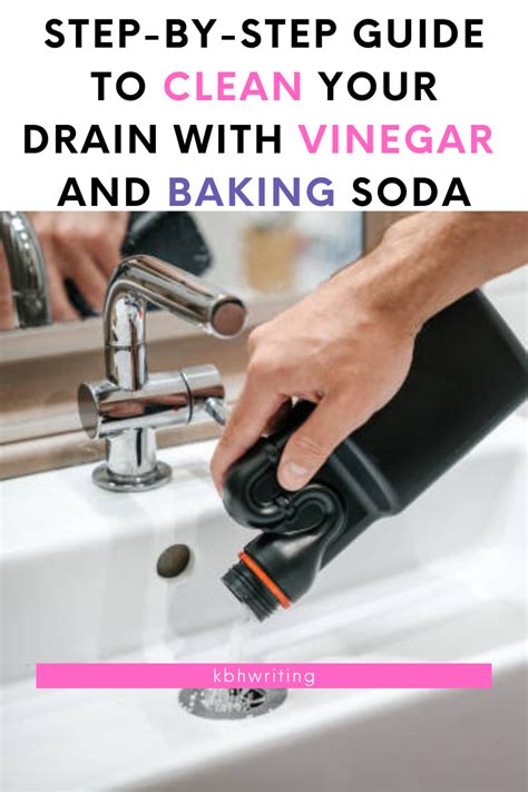 Step By Step Guide To Clean Your Drain With Vinegar And Baking Soda