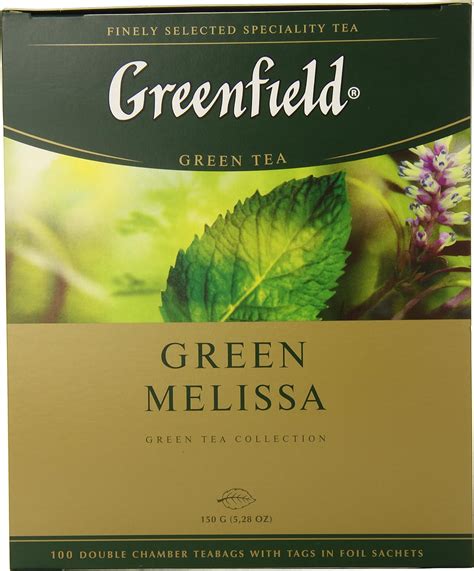 Greenfield Green Melissa Green Tea Collection Finely Selected ...