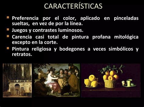 Tema La Pintura Barroca Espa Ola Ppt