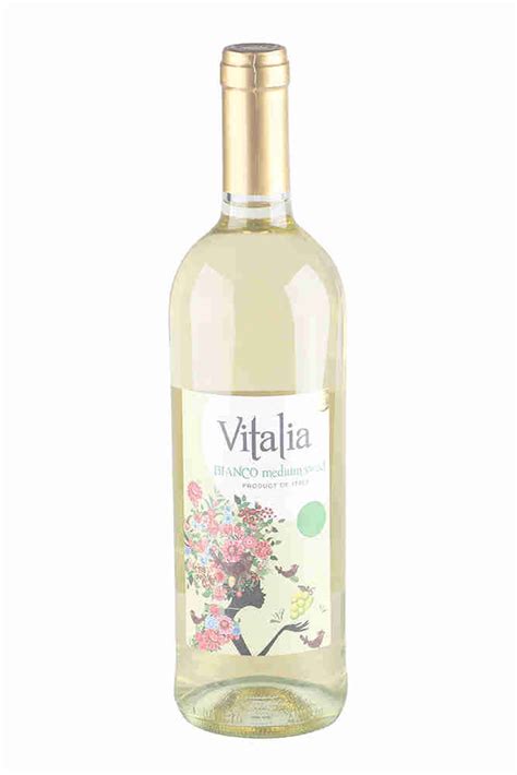 Вино белое полусладкое Импорт Италия Виталия "Vitalia" столовое ...