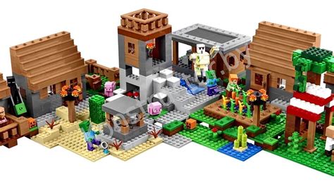 Купить Лего Майнкрафт Деревня 10531 в Минске, аналог Лего 21128 Minecraft