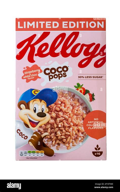 Bo Te En Dition Limit E Kellogg Coco Pops Saveur De Chocolat Blanc Et