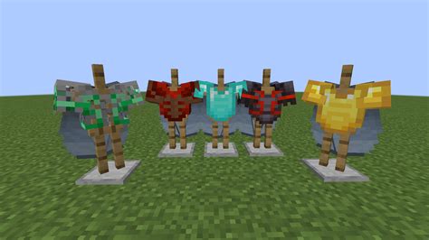 Armored Elytra - Versions