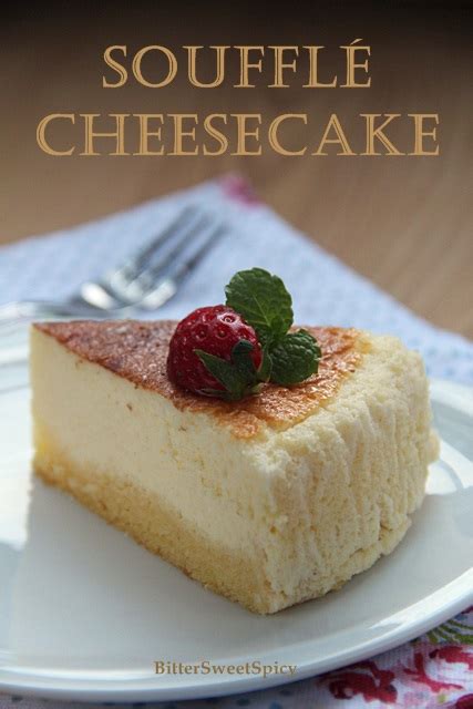 Bittersweetspicy Souffl Cheesecake A Japanese Cheesecake