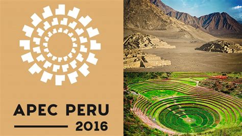 Logo de APEC 2016 está inspirado en Caral y Moray