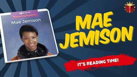 Mae Jemison Reading Books For Kids Youtube