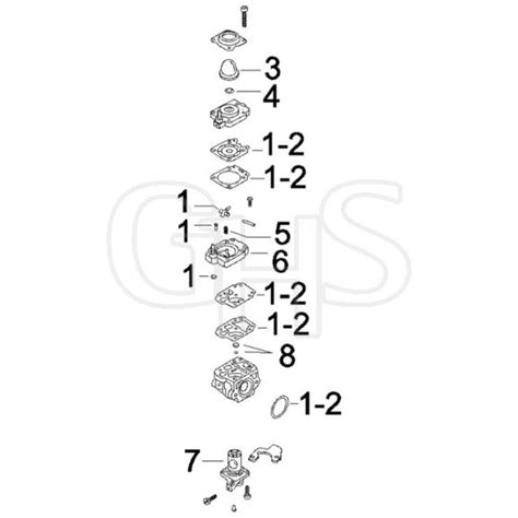 Mcculloch Elite Bt Carburettor Parts Diagram Ghs