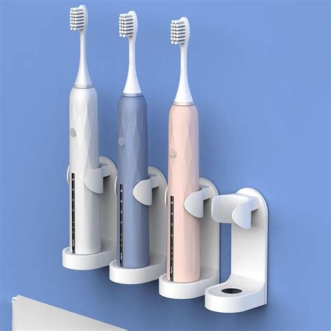 Creative Traceless Stand Rack Toothbrush Organizer | Toothbrush ...