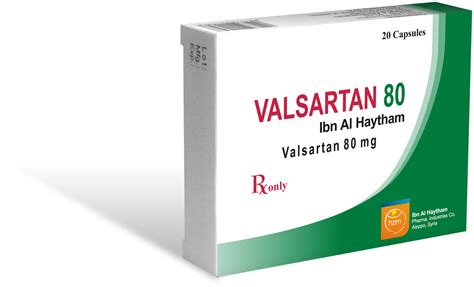 Valsartan 80 Ibn Al Haytham Capsules Each Valsartan 80 Capsule