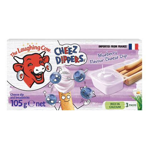 The Laughing Cow Cheez Dippers Blueberry Ntuc Fairprice