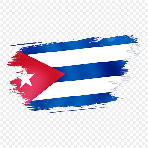 Cuba Flag Clipart PNG Images Watercolor Or Torn Flag Of Cuba Flag