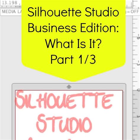 Silhouette Studio Business Edition What Is It Silhouette Cameo And