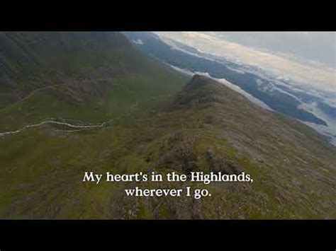 My Heart S In The Highlands Robert Burns Youtube