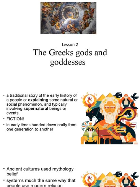 Lesson No 2 The Titans Pdf Deities Ancient Greek Religion