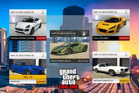 GTA Online next-gen HSW cars ranked according to Top Speed