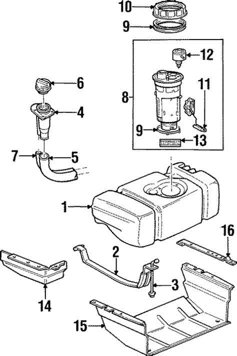 Fuel System Components For 2000 Jeep Cherokee Mopar Parts