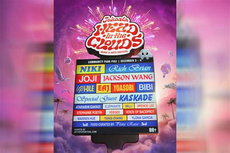 88rising Kaskus Announce Upcoming Head In The Clouds Festival Jakarta