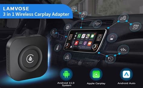 LAMVOSE Adaptador inalámbrico Carplay 2023 último Magic Box 2 0 con