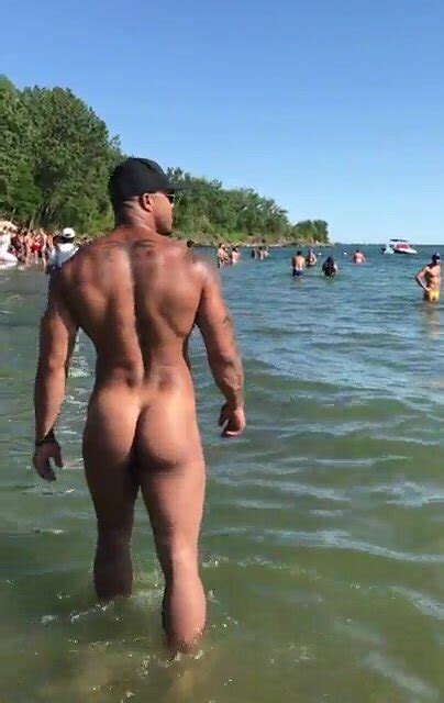 Walking Naked At A Public Beach Thisvid