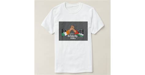 Ira Plo Solidarity Pow Mural T Shirt Zazzle