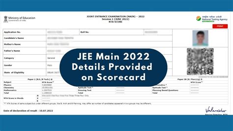 Jee Main Result 2022 Out Live Nta Jee Main Session 1 Results