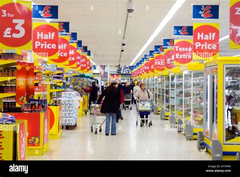 Supermarket Aisle Signs