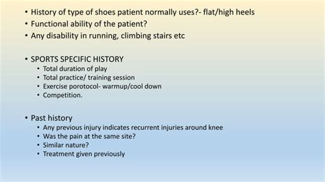 Knee Joint Assessment Ppt