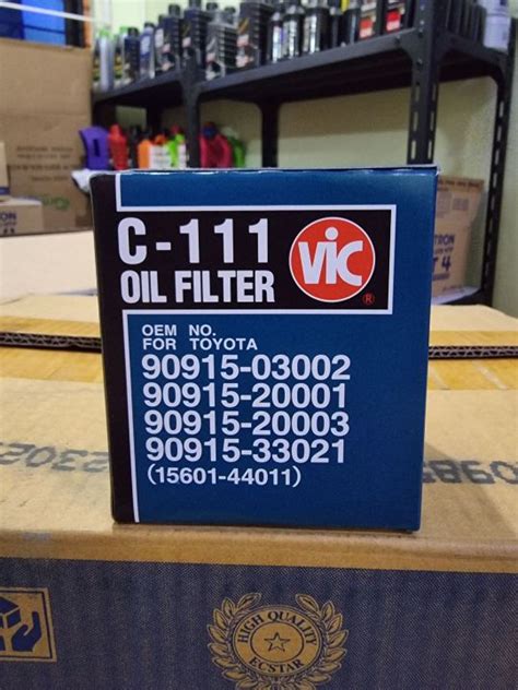 Vic Oil Filter C 111 Original Toyota Fortuner Hilux Innova Revo